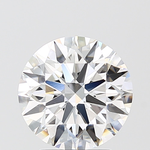 3.03 Carat Round Cut Lab Grown