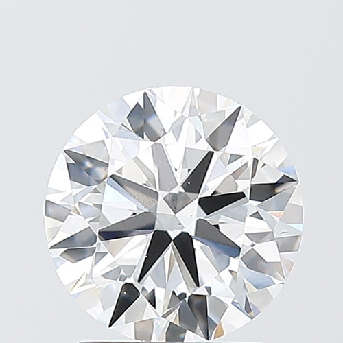 2.02 Carat Round Cut Lab Grown