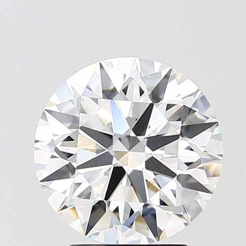 3.08 Carat Round Cut Lab Grown