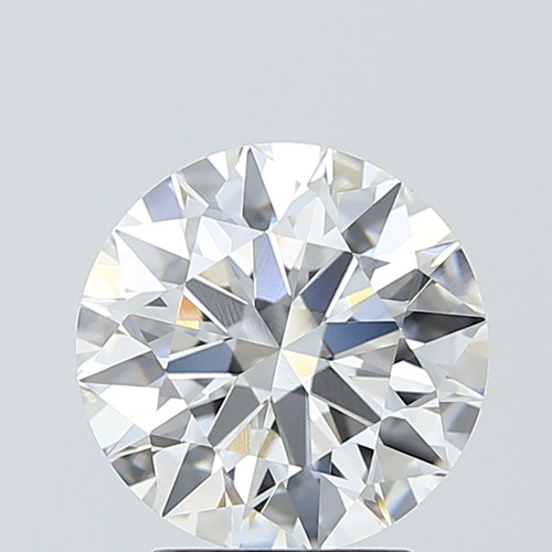 3.08 Carat Round Cut Lab Grown