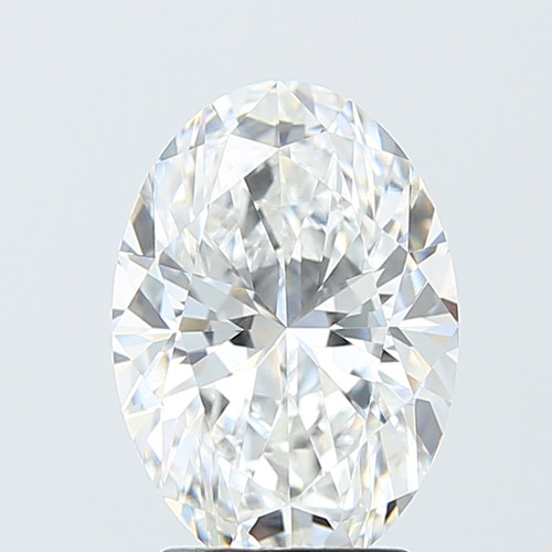 3.08 Carat Oval Lab Grown