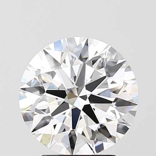 3.03 Carat Round Cut Lab Grown