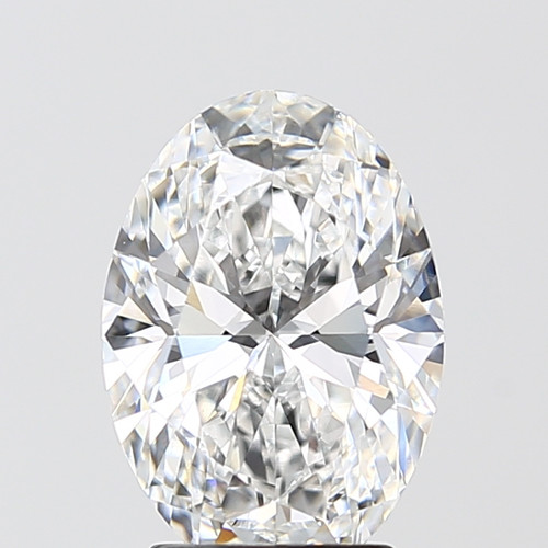 3.07 Carat Oval Lab Grown