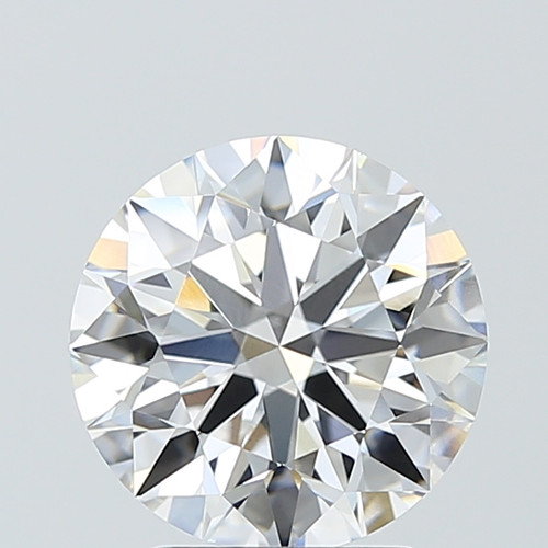 3.03 Carat Round Cut Lab Grown