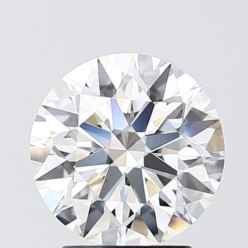 2.55 Carat Round Cut Lab Grown