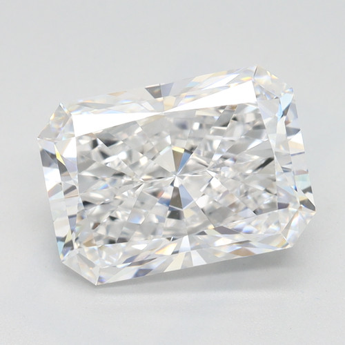 3.07 Carat Radiant Lab Grown