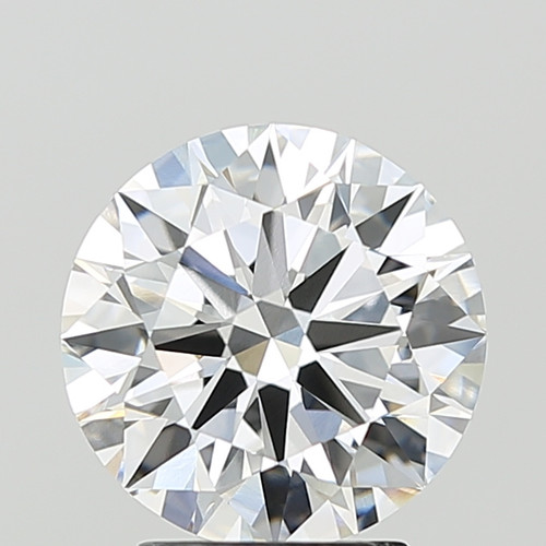 3.09 Carat Round Cut Lab Grown