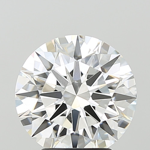 3.09 Carat Round Cut Lab Grown