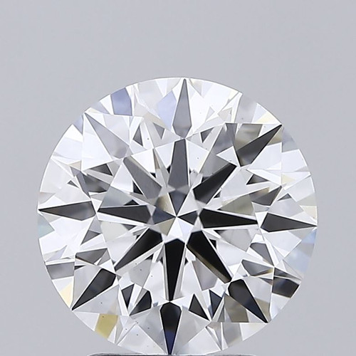 3.11 Carat Round Cut Lab Grown