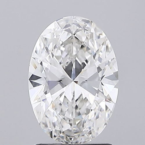 1.62 Carat Oval Lab Grown