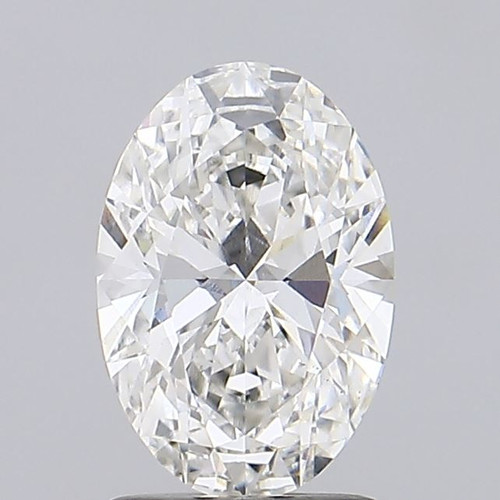 1.67 Carat Oval Lab Grown
