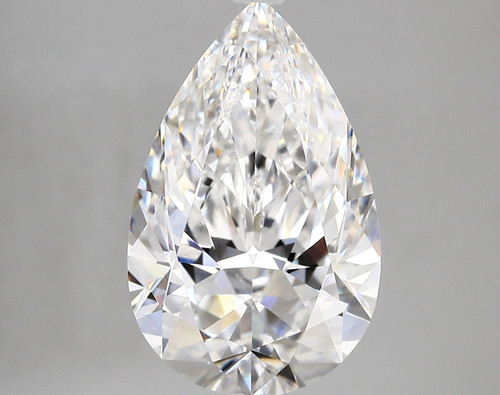 5.52 Carat Pear Lab Grown