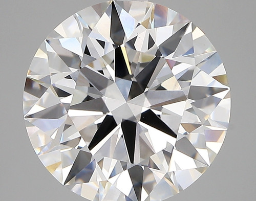 5.18 Carat Round Cut Lab Grown