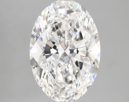 4.66 Carat Oval Lab Grown 4.66 Carat Oval Lab Grown