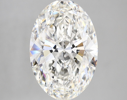4.53 Carat Oval Lab Grown
