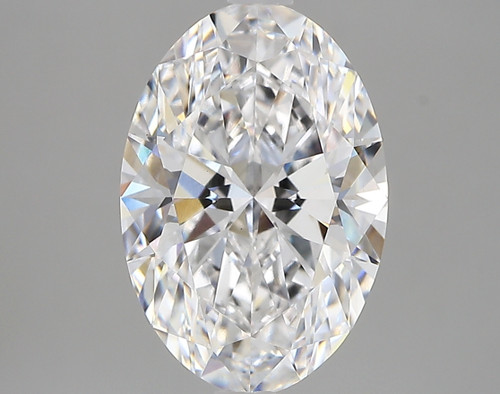 3.51 Carat Oval Lab Grown