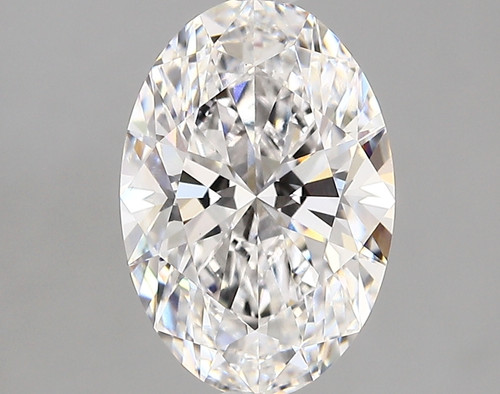 2.73 Carat Oval Lab Grown