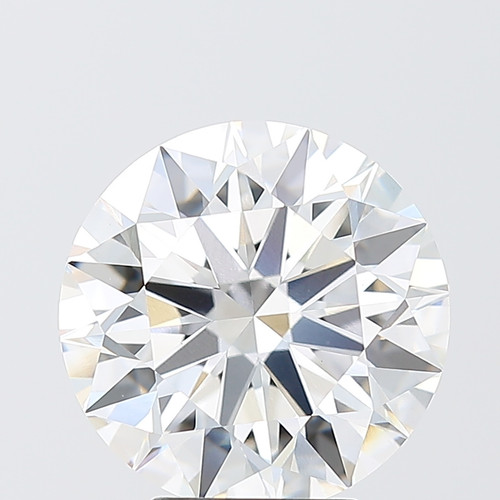 5.09 Carat Round Cut Lab Grown