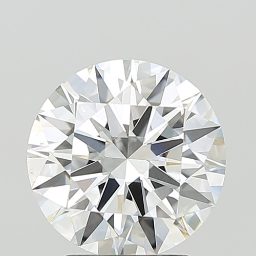 3.02 Carat Round Cut Lab Grown