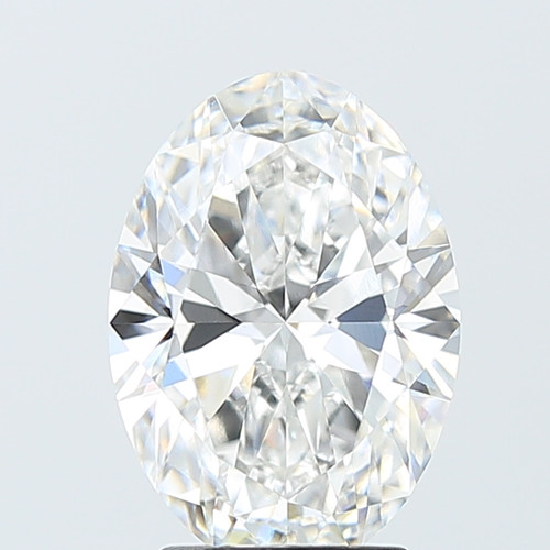 3.08 Carat Oval Lab Grown