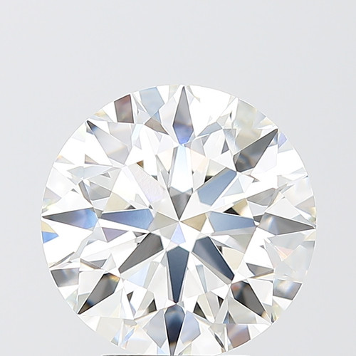 4.53 Carat Round Cut Lab Grown