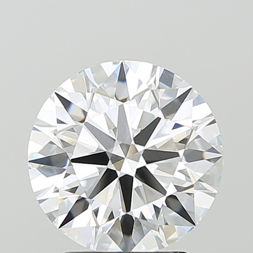 3.03 Carat Round Cut Lab Grown
