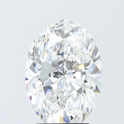 3.02 Carat Oval Lab Grown