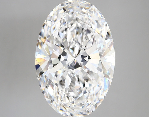 5.50 Carat Oval Lab Grown