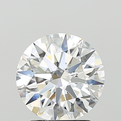 2.51 Carat Round Cut Lab Grown