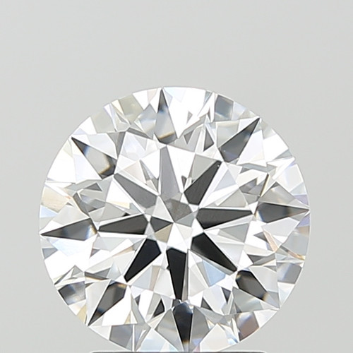 2.54 Carat Round Cut Lab Grown
