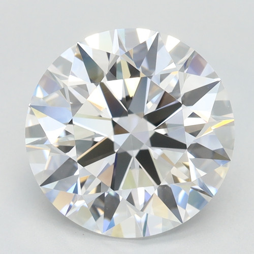 3.01 Carat Round Cut Lab Grown