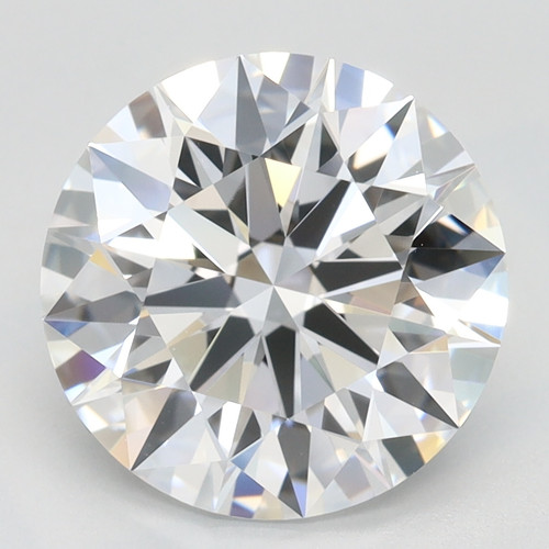 3.01 Carat Round Cut Lab Grown
