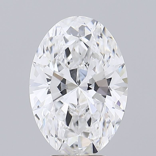 3.57 Carat Oval Lab Grown