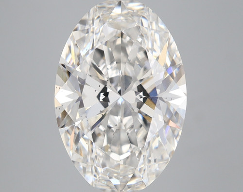 4.08 Carat Oval Lab Grown
