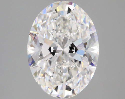 2.89 Carat Oval Lab Grown
