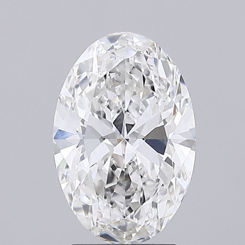 2.22 Carat Oval Lab Grown