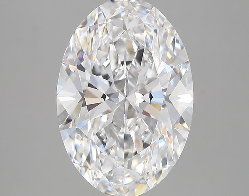4.54 Carat Oval Lab Grown