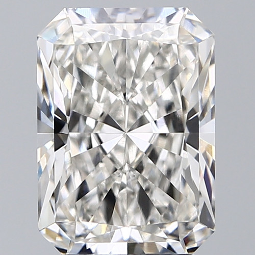 3.84 Carat Radiant Lab Grown