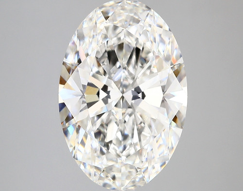 5.49 Carat Oval Lab Grown
