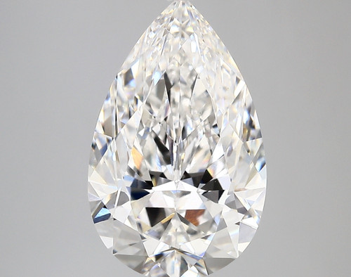 5.48 Carat Pear Lab Grown
