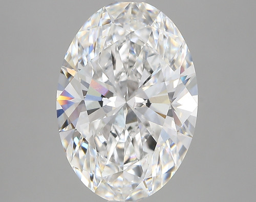 5.23 Carat Oval Lab Grown