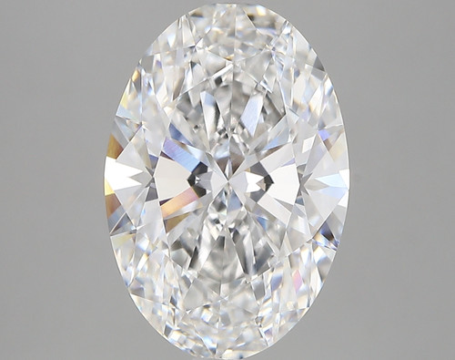 5.01 Carat Oval Lab Grown