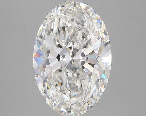 4.65 Carat Oval Lab Grown