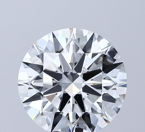 3.58 Carat Round Cut Lab Grown