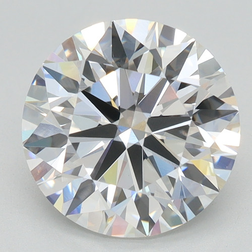 2.55 Carat Round Cut Lab Grown