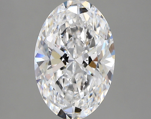 2.83 Carat Oval Lab Grown