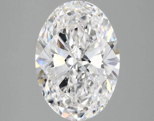 2.96 Carat Oval Lab Grown