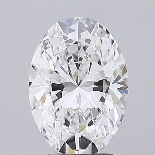 2.54 Carat Oval Lab Grown
