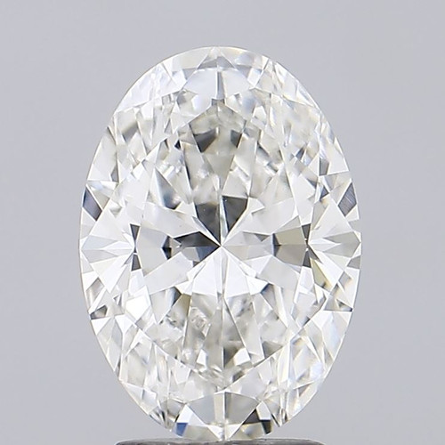 2.68 Carat Oval Lab Grown