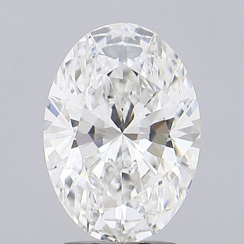 2.68 Carat Oval Lab Grown